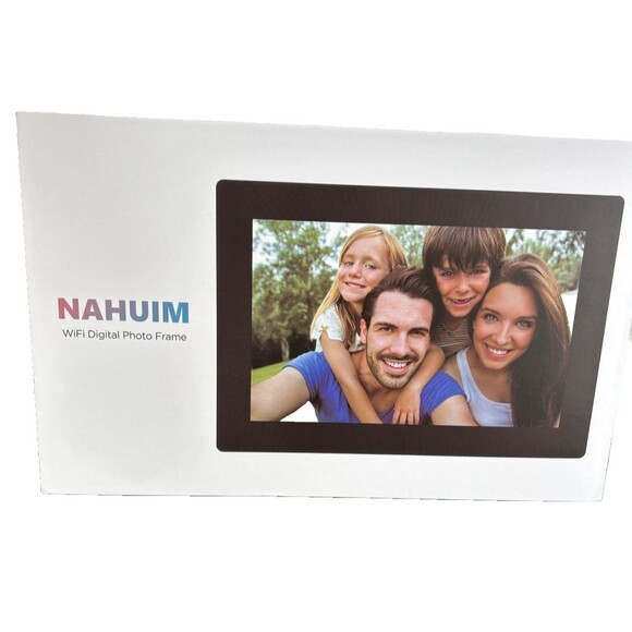 Nahuim 10.1 Inch 16GB WiFi Digital Photo Frame with HD IPS Display Touch Screen